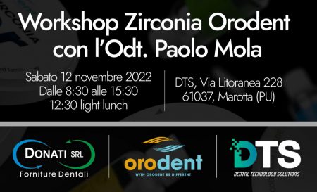 Workshop Zirconia organizzato da Donati Forniture Dentali